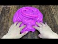 PINK vs PURPLE I Mixing random into Piping Bag Slime I Relax with videos✨