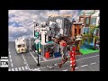 Lego AT-ST Walker's City Invasion! - Lego Stop-Motion