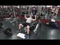 Incline Bench 190 for 7 reps
