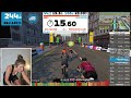First RACE in a YEAR! 🥵🤢 ZWIFT RACING LEAGUE // Glasgow Crit Circuit