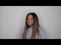 Ombre Straight Crochet Braids ft. Cuban Twist Crochet Hair