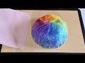 #1027 OMG! Incredible Skeleton Leaf Rainbow Resin Bowl Tutorial