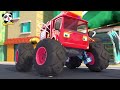 Who Threw the Trash Around? | Police Car, Garbage Truck | Monster Truck | Kids Songs | BabyBus