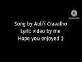 Auli’i Cravalho - The Future’s In My Hands (Lyric Video)