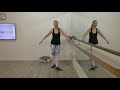 BARRE WORKOUT WITH BALL - Firm & Tone - Barre with Andrea