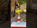 Coke and Mentos Trick!