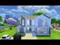 Recreating a Modern Family Home in The Sims 4 | Speed Build | NoCC and my first voice over video!