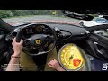 Ferrari F8 Tributo Novitec *348km/h* REVIEW on Autobahn by AutoTopNL