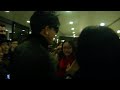 Adam Lambert_Shanghai Intl Airport_Chinese Glamberts Greet 06