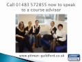 Welcome to Pitman Training Guildford