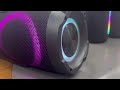 Big bass Party speaker with 12 kinds of the colour