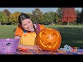 Let's Visit A Pumpkin Patch! | Caitie's Classroom Field Trips | Learn How To Make A Jack O'Lantern