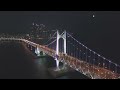 FLYING OVER SOUTH KOREA (4K UHD) - Soothing Music With Stunning Beautiful Nature Film For Relaxation