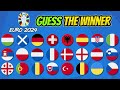 GUESS WHO IS THE WINNER OF THE UEFA EURO ✅ GUESS WINNER EURO 2024❓