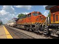 Trains on The BNSF Racetrack - August 2023