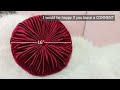 DIY- Make Beautiful Round Cushion in Few Simple Steps | Very Easy To Sew | Amazing Tips & Tricks