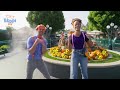 Blippi y Meekah en el parque de diversiones | Blippi Español | Videos educativos para niños