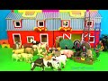Farm Animals - Toys for Kids - Pigs Goats Sheep Cows - Fun & Educational - Learn in English