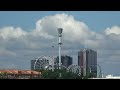 4K | AtmosFear freefall tower at Liseberg Gothenburg in Sweden