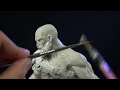 Sculpting KRATOS | God Of War 4 - Timelapse