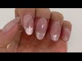 [셀프네일](ENG) 자석젤 하나로 세상 여리여리한 네일아트 하기/Magnetic french nails/프렌치네일/자석네일/self nail/korean nails