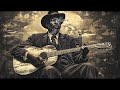 Blues Cowboy Acoustic ~ Slow Guitar and Piano Music for Heartfelt Relaxation | Top Blues Music