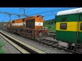 WDM3D DIESEL ENGINE DICOUPLING GAREEB RATH EXPRESS | Railfans | @NTG