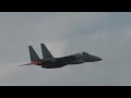 【F-15】 近代化改修機  耳をつんざく エンジンスタート 美ら島エアーフェスタ2016 那覇基地航空祭 2016.12.11 Japan Air Self-Defense Force F-15MJ