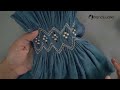 Hand Smocked Dress  - Embroidered Smocking for Sewing Projects