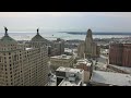 OTIS Autotronic Elevators at the Rand Building Buffalo NY and an Eljer Toilet with an amazing view