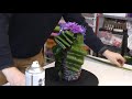 How To Make A Modern Flower Arrangement With Wired Aspidistra Leaves