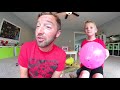 Father & Son TEST $5 DOLLAR TOYS! / Alien Brain Ball & More!