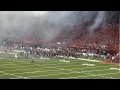 Arizona wildcats football 2013 vs NAU entrance