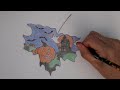 Halloween (dessin) - Speed Drawing