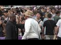 Yannick Noah assiste au match de basket France-Allemagne - 08.08.2024