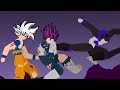 Luffyanimations-Goku and Vegeta vs Black Frieza (stick nodes)