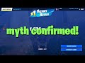 I Busted JUJUTSU KAISEN *MYTHS* in Fortnite