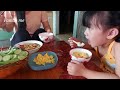 Bữa cơm với mắm kho rau sống quê nhà //Family me