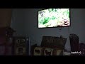 Aadya watching a Cat video