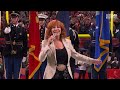 Reba McEntire Sings the National Anthem at Super Bowl LVIII