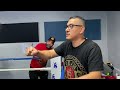 VERY HIGH LEVEL OF SPARRING - BOXING STAR DIEGO PACHECO IN CAMP - ESNEWS BOXING