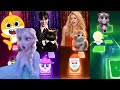 Baby Shark Do Do Do | Wednesday Bloody Mary | Shakira Waka Waka | Elsa Enemy | Cute Cats Dance Songs