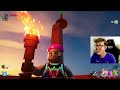 BEDWARS COM YOUTUBERS NO LEGO FORTNITE