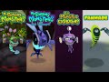 My Singing Monsters Vs The Lost Landscapes Vs Monster Exolorers Vs Fanmade | Redesign Comparisons