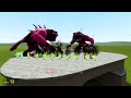 EVOLUTION OF MECHA TITAN HOPPY HOPSCOTCH (SMILING CRITTERS) VS ALL ZOONOMALY MONSTERS In Garry's Mod