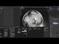 Procedural Disco Ball with Blender Geometry Nodes