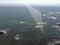 Crescent City Tsunami Aerial View 2 Long 3-11-11