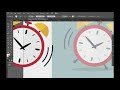 How To Draw A Simple Clock In Adobe Illustrator