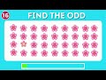 FIND THE ODD EMOJI OUT and Win this Quiz! || Odd One Out Puzzle | Find The Odd Emoji Quizzes