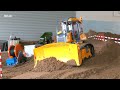 MEGA RC CONSTRUCTION TRUCKS AND REAL HYDRAULIC RC CARS IN ACTION / VOLVO - MB ACTROS - SCANIA